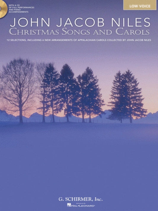 Niles - Christmas Songs And Carols Low Voice Book/CD (Softcover Book/CD)