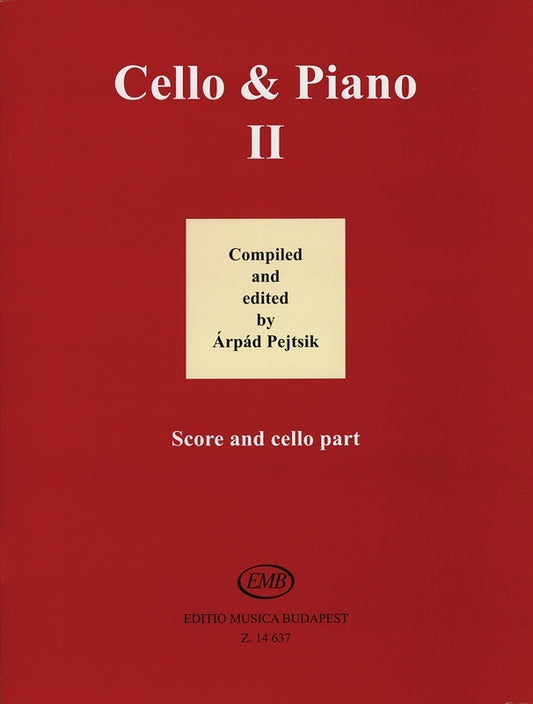 Cello And Piano 2 (Softcover Book)