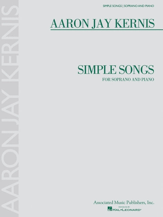 Kernis Simple Songs For Soprano and Piano