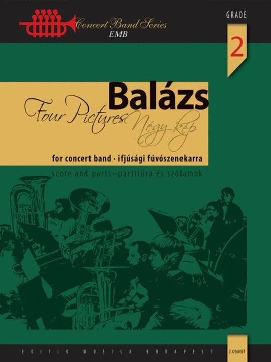 Four Pictures Score/Parts Concert Band 2