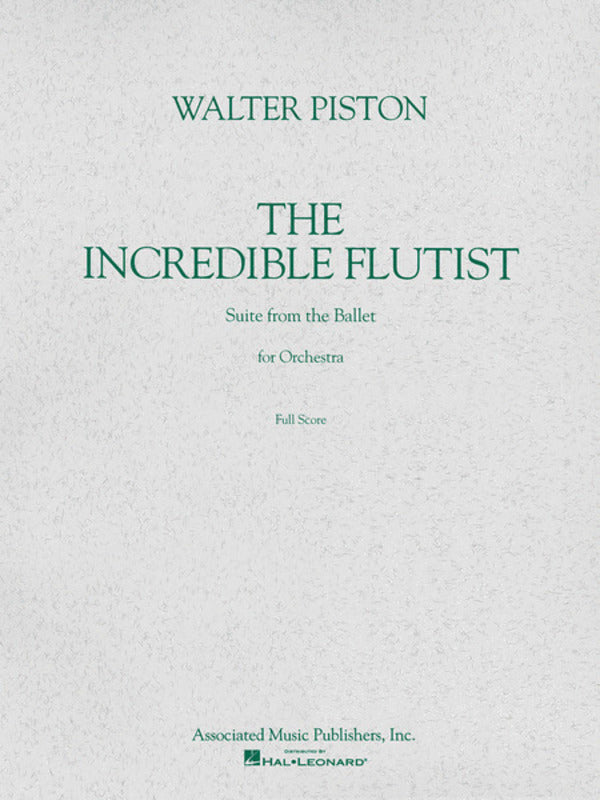 Piston - The Incredible Flutist Orchestra Full Score