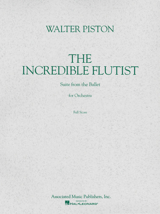 Piston - The Incredible Flutist Orchestra Full Score