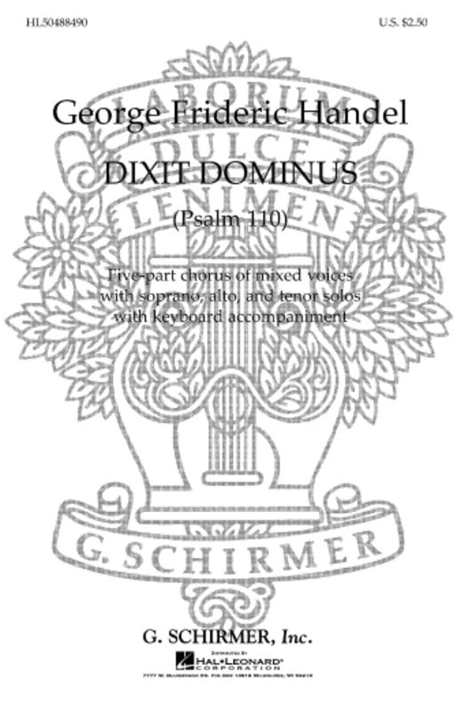 Handel - Dixit Dominus 1st Mvt (Psalm 110) SSAtb