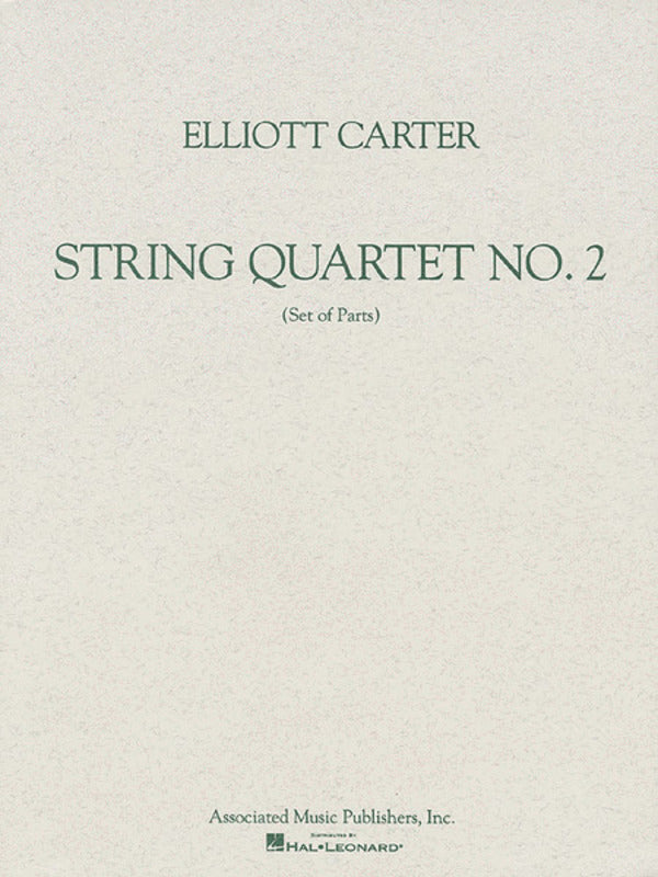 Carter String Quartet N.2 Parts