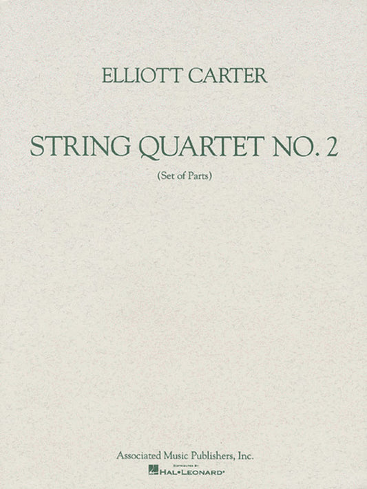 Carter String Quartet N.2 Parts