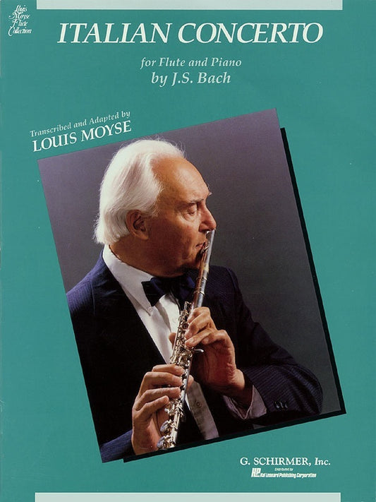 Bach Italian Concerto Flute and Piano