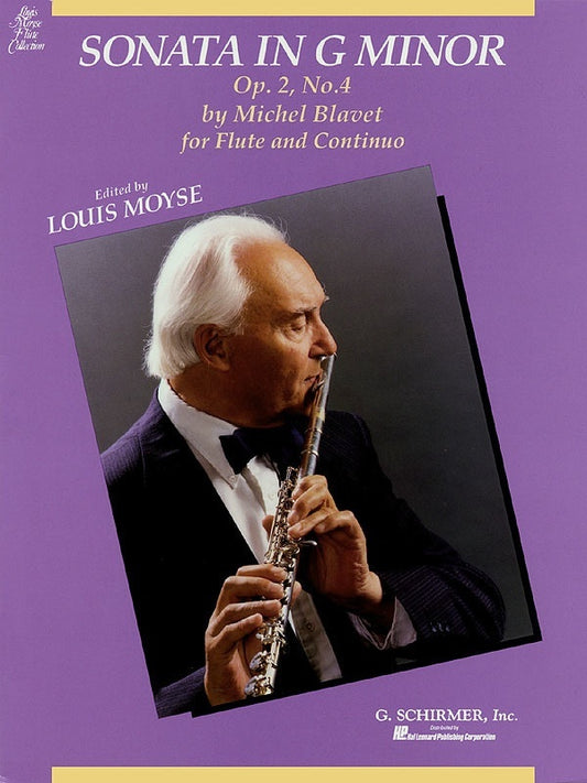 Blavet Sonata N.4 G Minor Flute/Piano