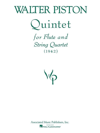 Piston: Quiintet For Wind Instrument (Score) — view 2