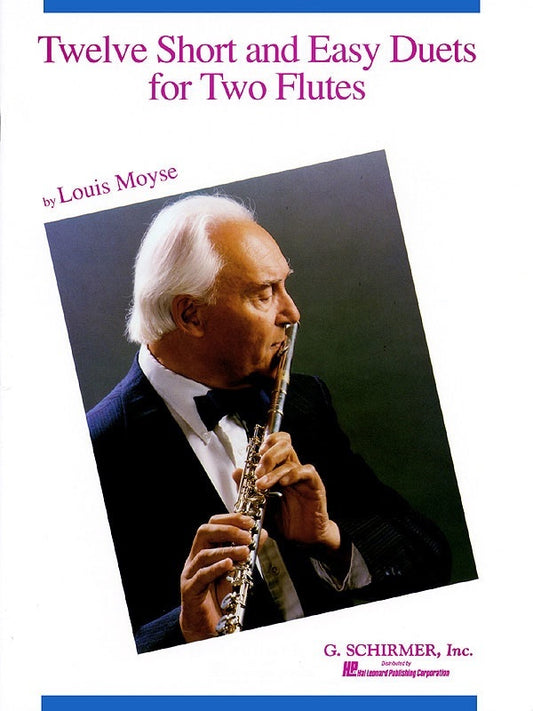 Moyse 12 Short and Easy Duets 2 Flutes