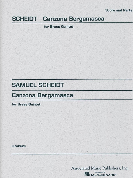 Scheidt Canzone Bergamasca Brass Quintet