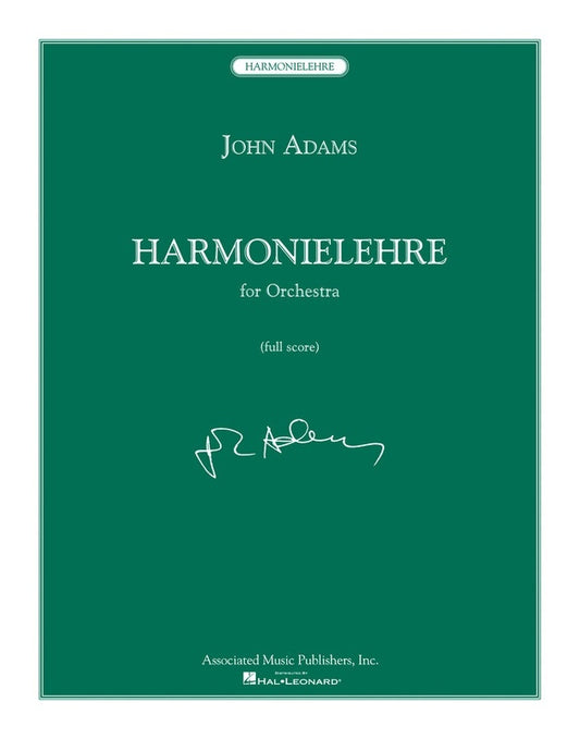 Adams - Harmonielehre Orchestra Full Score