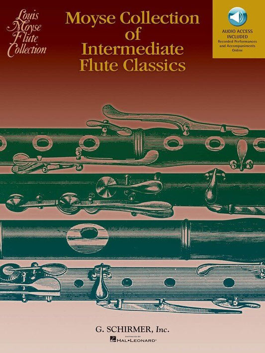 Moyse Collection of Intermediate Flute Classics Book