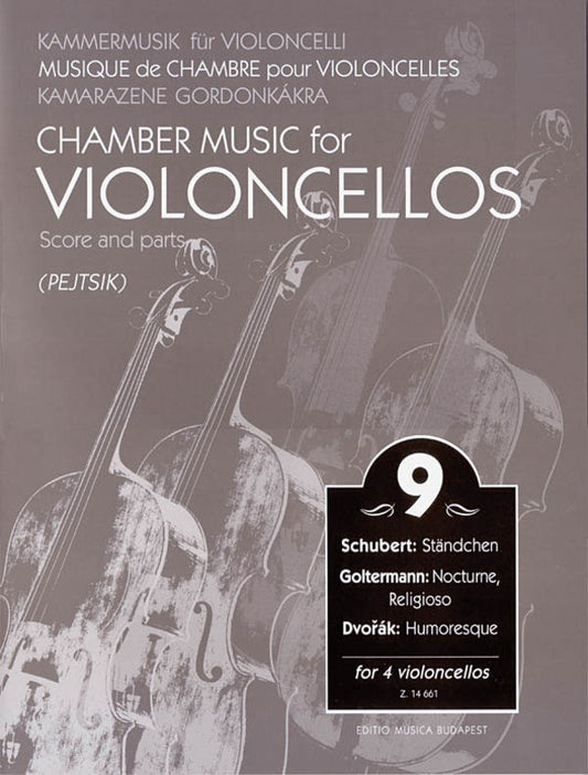 Chamber Music For Violoncellos Vol 9 4 Vc Score/Parts (Softcover Book)