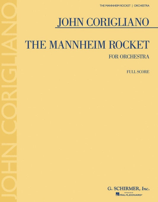 Schirmer - Corigliano - Mannheim Rocket Orchestra Full Score