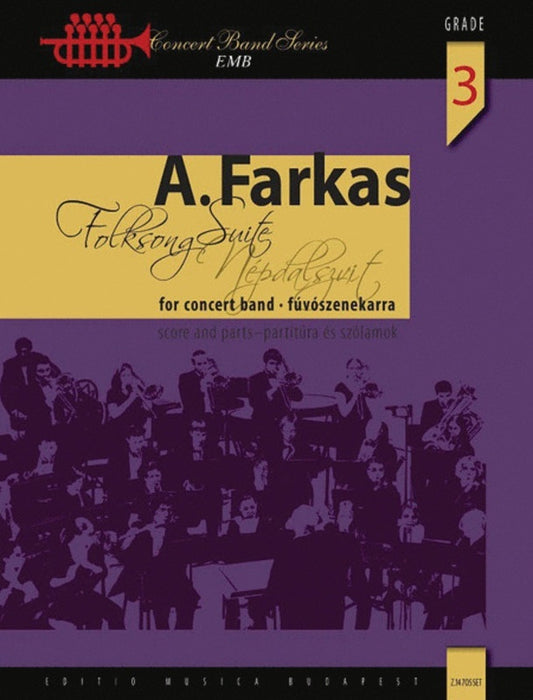 Folksong Suite Concert Band 3 Score/Parts