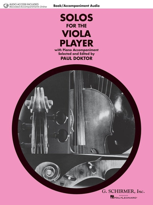 Solos for the Viola Player BK/OLA by G. Schirmer, Inc. - 80 Pages