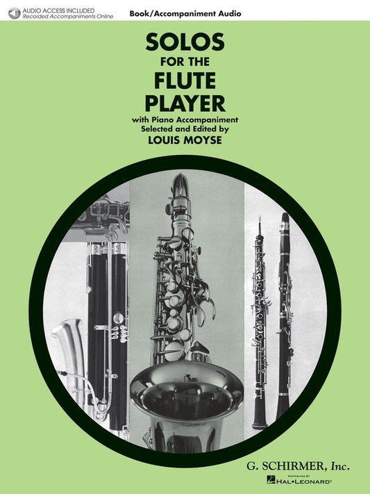 Solos For The Flute Player Flute/Piano Book/CD (Softcover Book/CD)