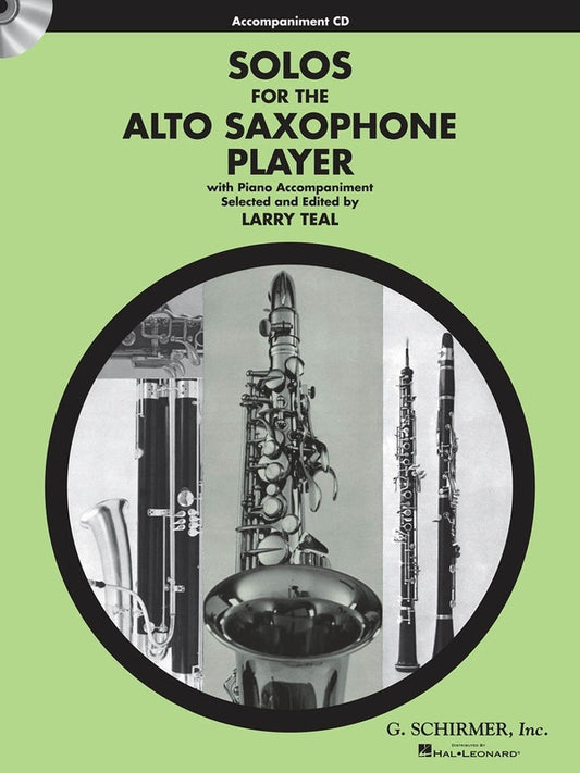 Solos For The Alto Sax Player Accomp CD