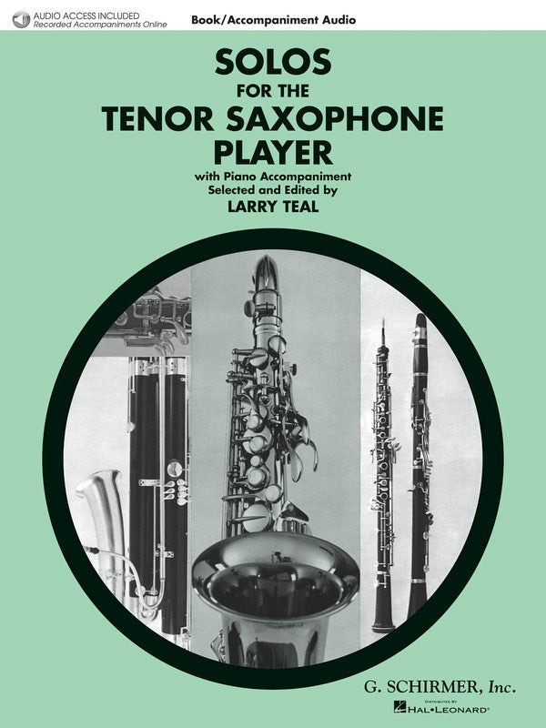 Solos For The Tenor Sax Player Book/Online Audio (Softcover Book/Online Audio)