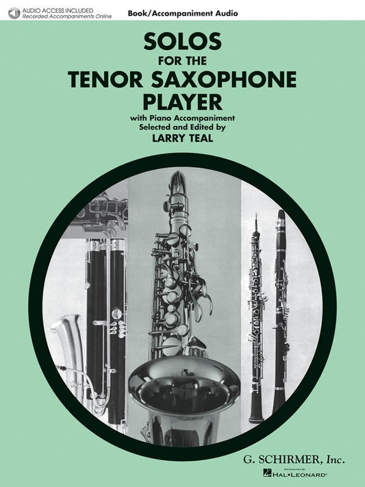 Solos For The Tenor Sax Player Book/Online Audio (Softcover Book/Online Audio)