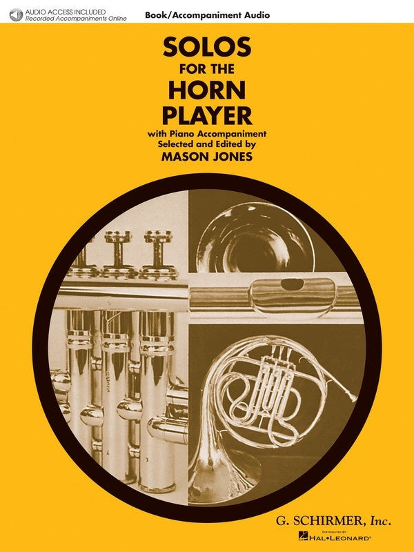 Solos For The Horn Player Book/Online Audio (Softcover Book/Online Audio)