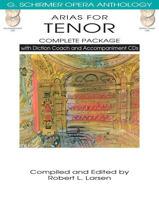 Arias for Tenor Package BK/CD with Diction Coach and Accompaniment CDs