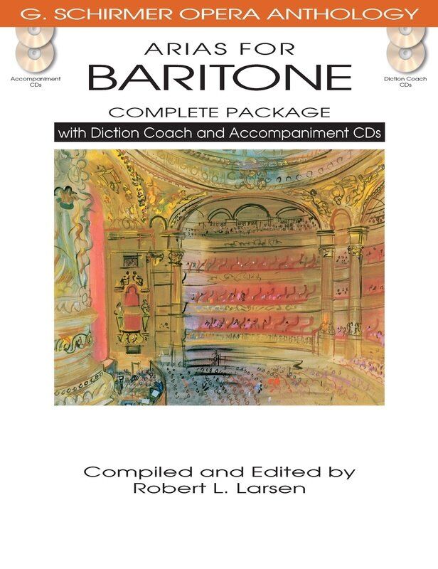 Arias for Baritone Complete Package BK/CD with Accompaniment CDs and Diction Coach