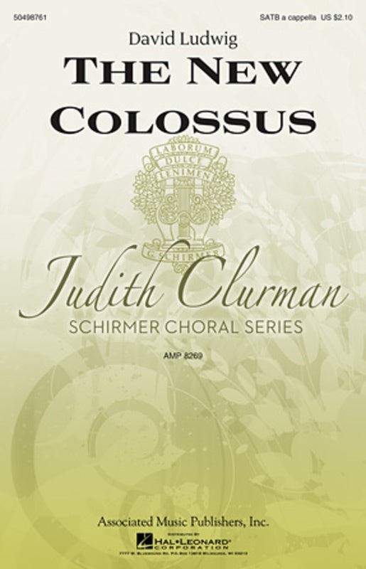 The New Colossus SATB A Cappella