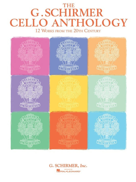 The G Schirmer Cello Anthology (Softcover Book)