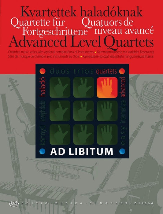 Advanced Level Quartets Score/Parts