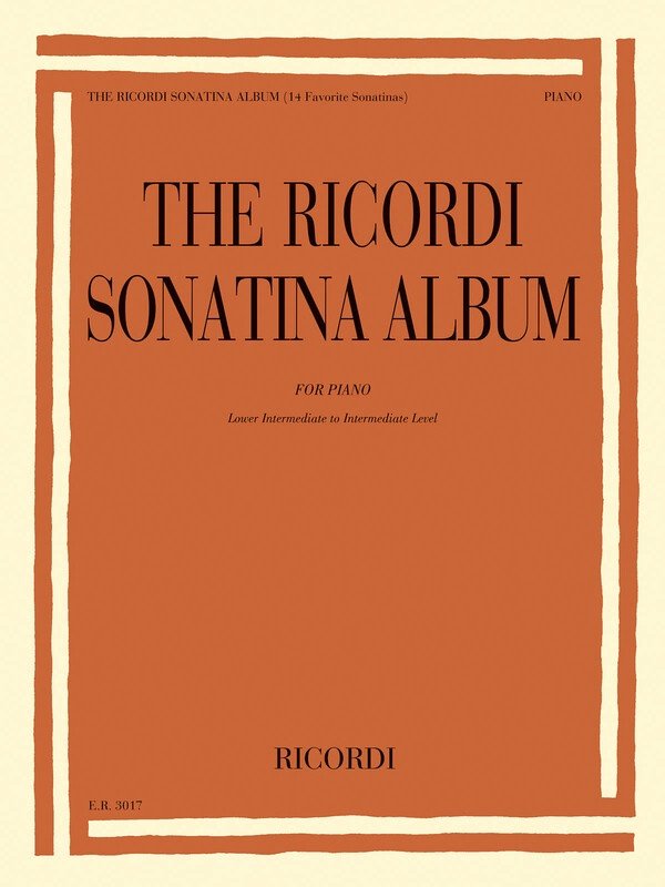Ricordi Sonatina Album for Lower Intermediate to Intermediate Piano (Ricordi)