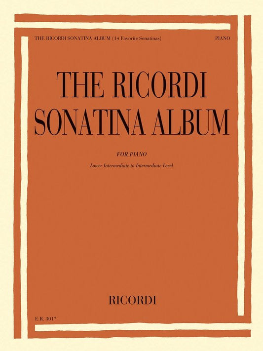 Ricordi Sonatina Album for Lower Intermediate to Intermediate Piano (Ricordi)