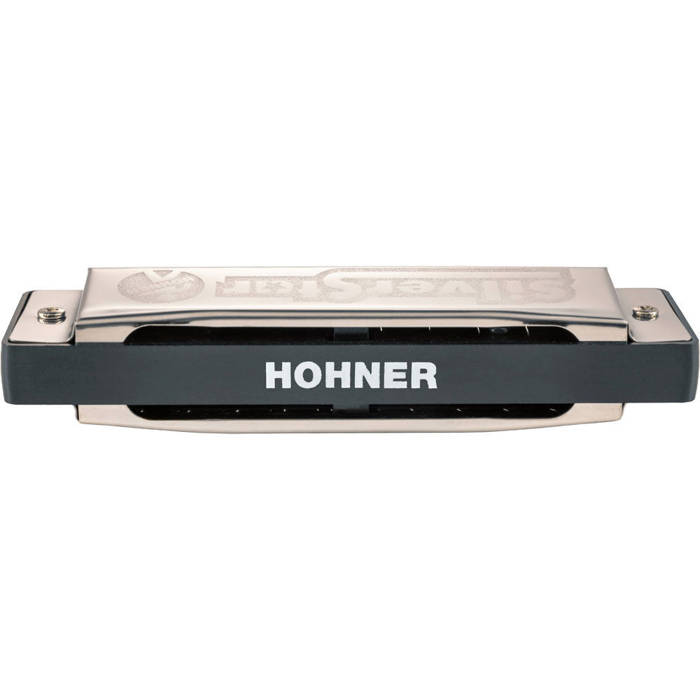 Hohner Silverstar Harmonica in Key of Bb - Diatonic, 10 Holes, Brass Reeds, ABS Comb, Stainless Steel Covers, 3 Octaves, 10.5cm Length — view 4