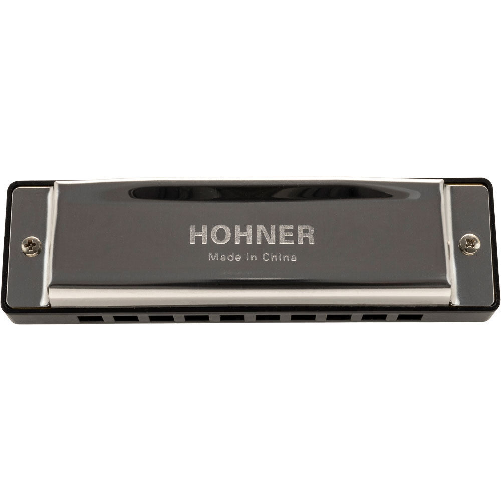 Hohner Silverstar Harmonica in Key of E - Diatonic, 10 Holes, Brass Reeds, ABS Comb, Stainless Steel Covers, 3 Octaves, 10.5cm Long — view 6
