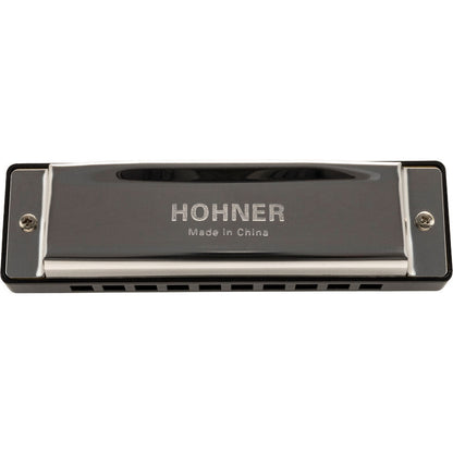 Hohner Silverstar Harmonica in Key of F - Diatonic, 10 Holes, Brass Reeds, Durable ABS Comb, Stainless Steel Cover, 3 Octaves — view 6