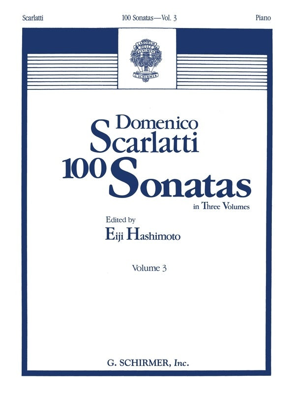 Scarlatti 100 Sonatas Piano Vol.3(Hashimot