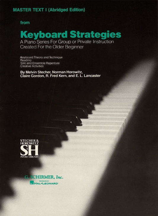 Keyboard Strategies Master Text 1 Abridged Edition (Softcover Book)