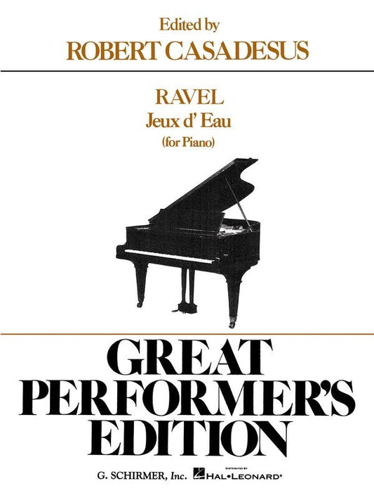 Ravel - Jeux Deau Piano Solo (Softcover Book)