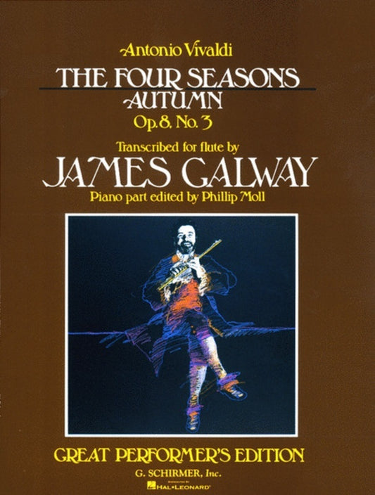 Vivaldi - Autumn From 4 Seasons Flute/Piano Arr Galway (Softcover Book)