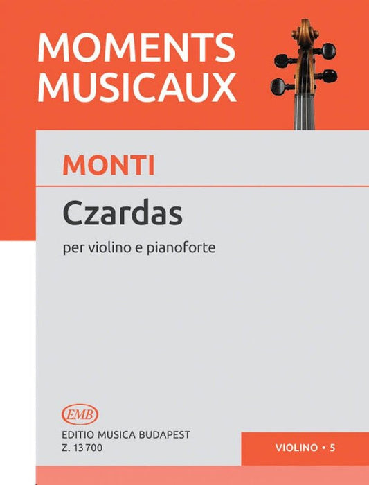 Monti: Czardas — Violin & Piano (Editio Musica Budapest)