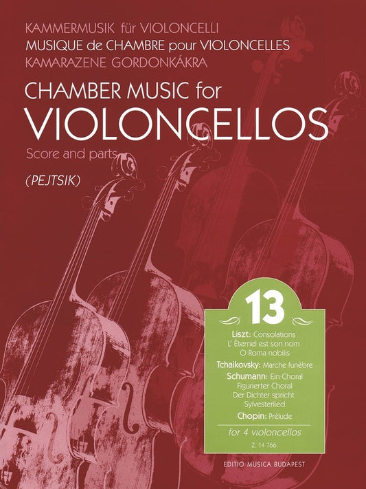 Chamber Music For Cellos Vol 13 (Music Score/Parts)
