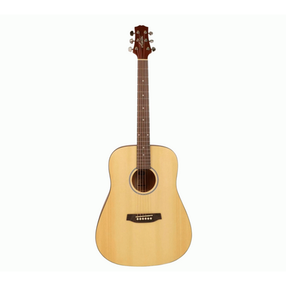 Ashton D20LNTM Left Handed Acoustic Dreadnought Guitar - Multiple Colors Available
