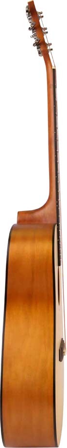Ashton D20 Acoustic Guitar (Natural Matte) — view 3
