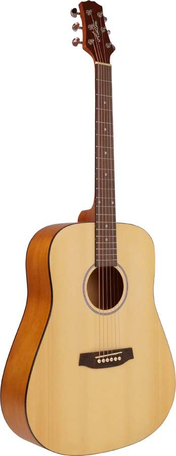 Ashton D20 Acoustic Guitar (Natural Matte) — view 2