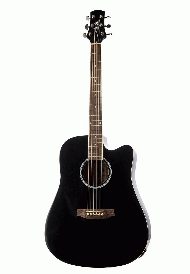 Ashton D20CEQBK Dreadnought Cutaway And Eq — view 2