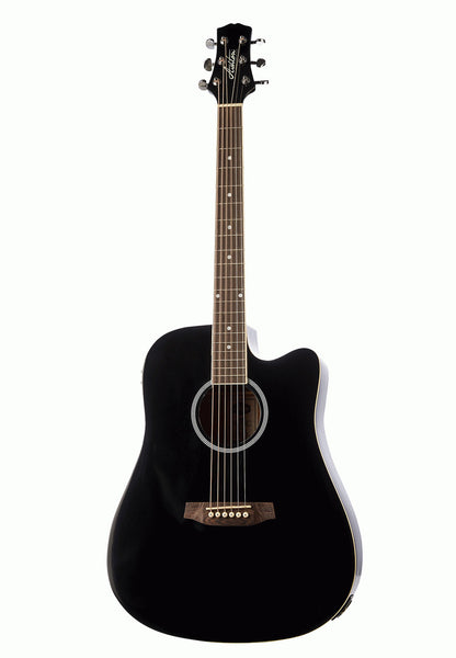 Ashton D20CEQBK Dreadnought Cutaway And Eq — view 2