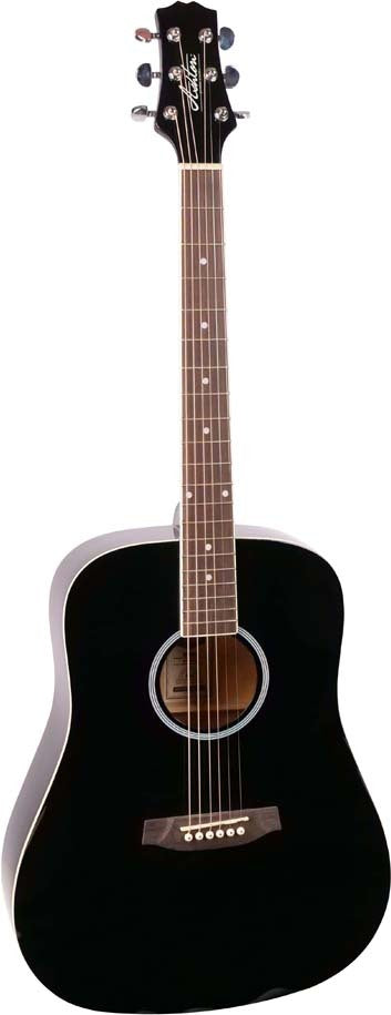Ashton D20 Bk Acoustic Guitar — view 3