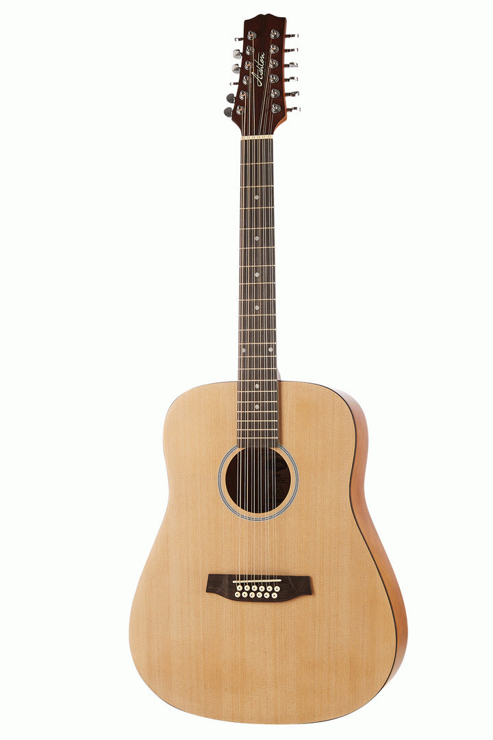 Ashton D20/12NTM Dreadnought 12 String Guitar — view 3