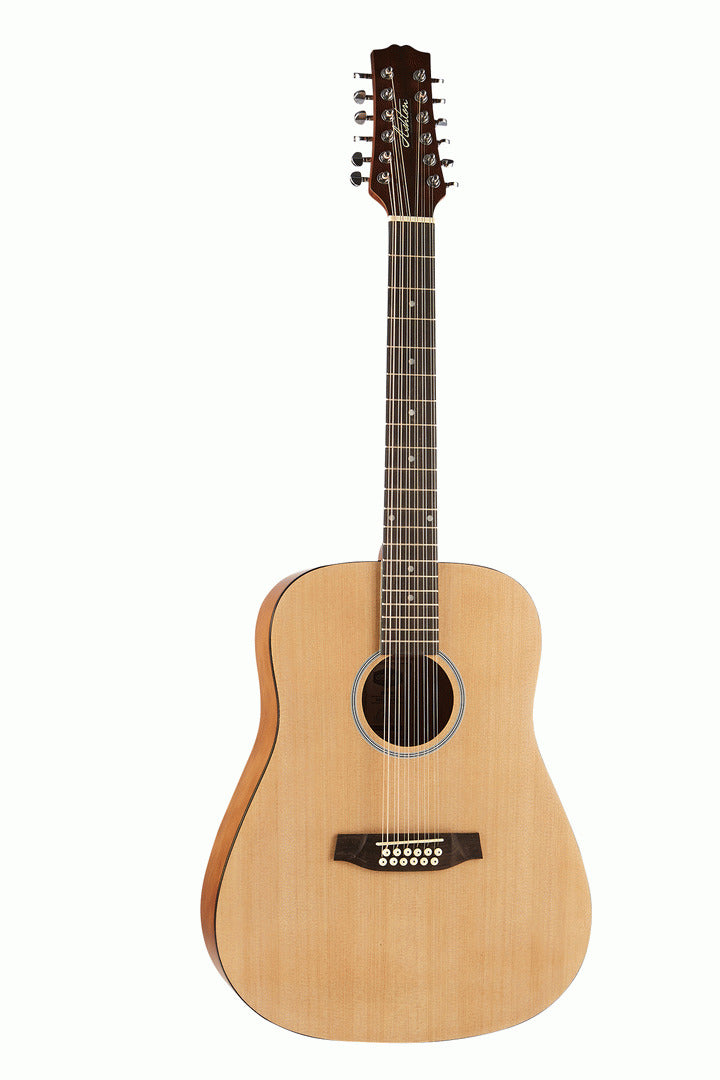 Ashton D20/12NTM Dreadnought 12 String Guitar — view 7