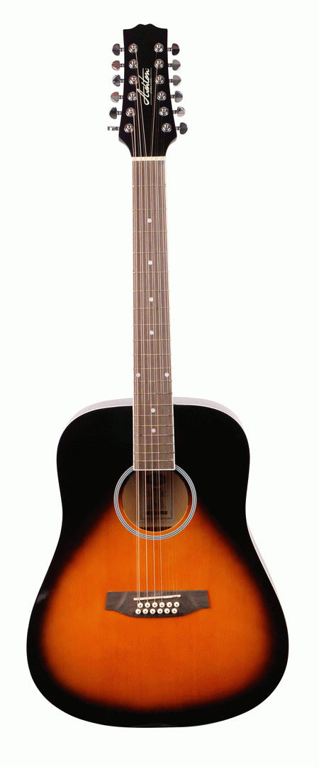 Ashton D20/12TSB Dreadnought 12 String Guitar